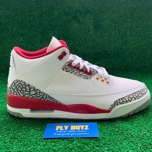 AIR JORDAN 3 RETRO 'CARDINAL RED'